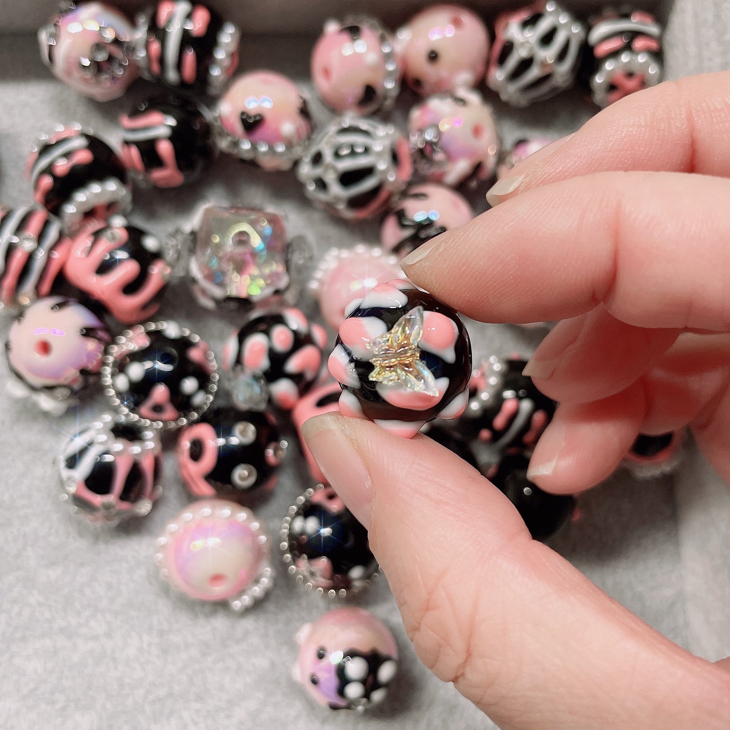 Premium Hand-drawing Beads for crafts jewelry etc for ages 15+