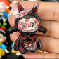 (Crafts Work) LABUBU Clay & Resin DIY Crafts MINI Doll 4-5cm Keyring Accessories