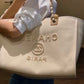 2024 VIP Gift Bag Pearl Canvas Tote Bag