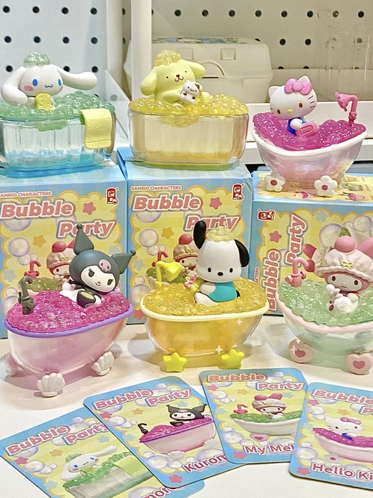 Sanrio Character Bubble Party Series Blind Box Doll for ages 15+