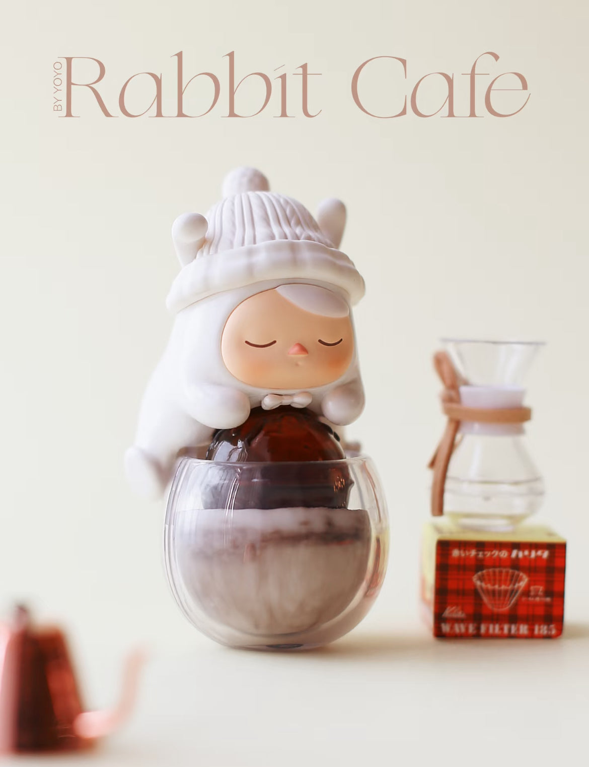 (discountiued) POPM Pucky Rabbit Cafe Series Blind Box Doll for ages 15+