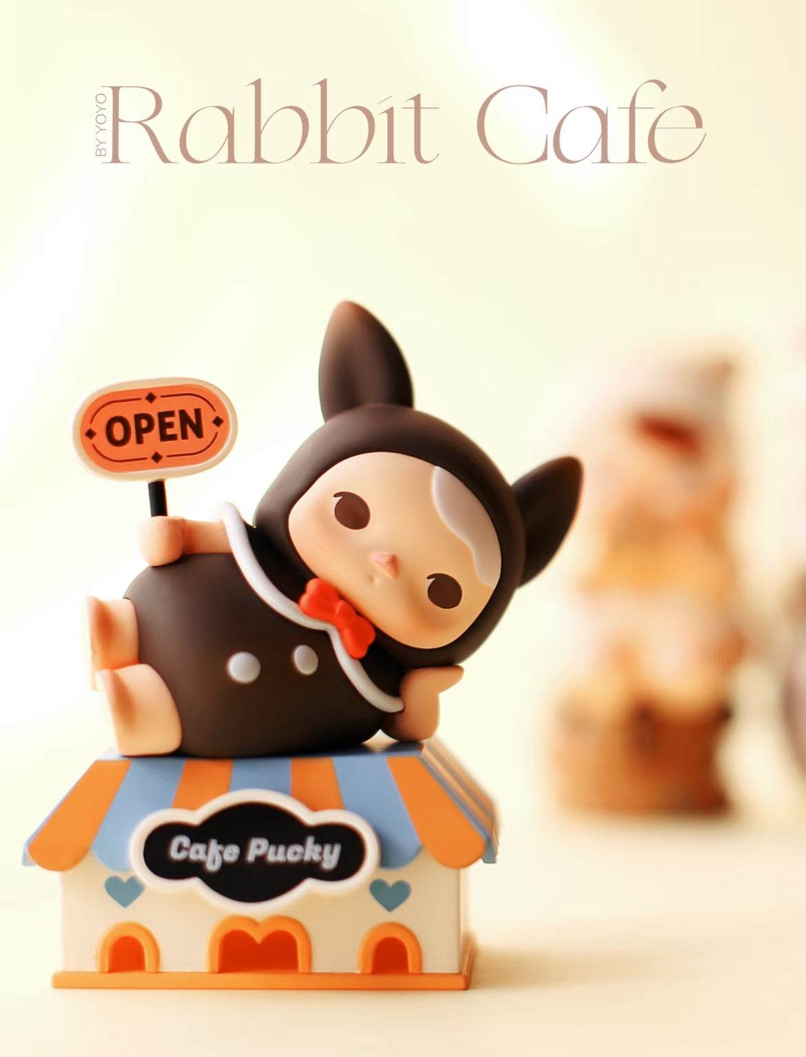 (discountiued) POPM Pucky Rabbit Cafe Series Blind Box Doll for ages 15+