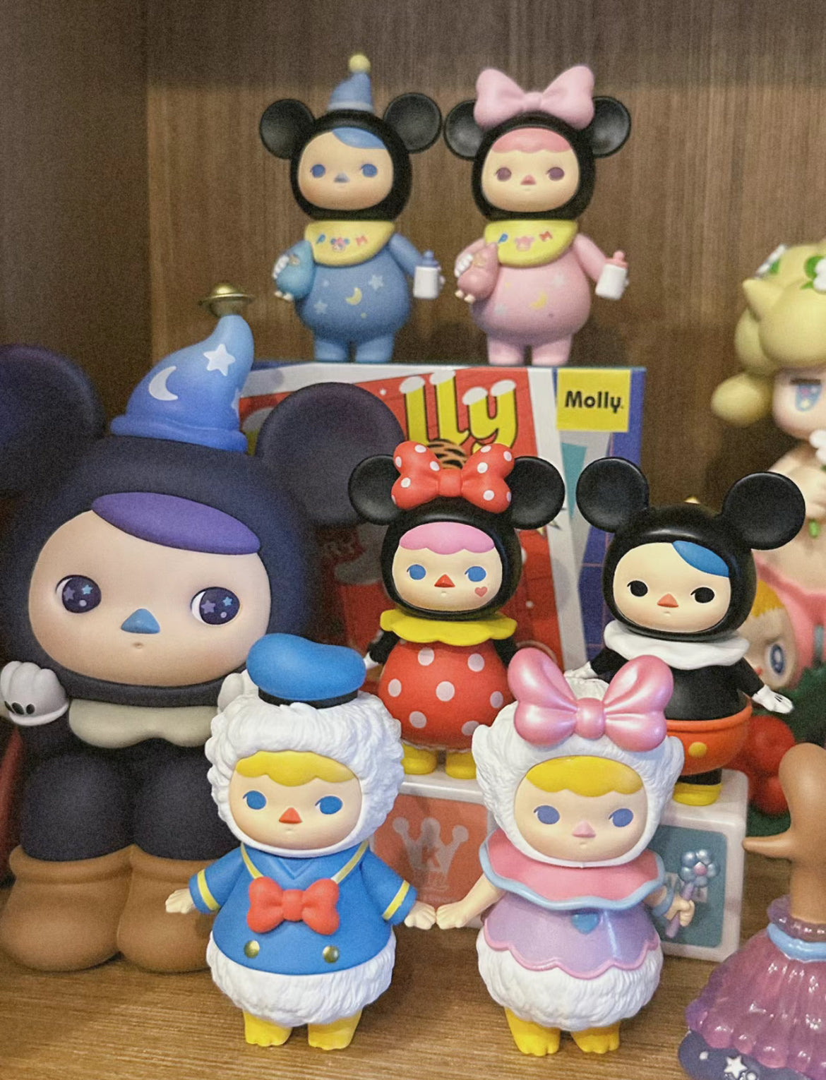 POPM Pucky Mickey Family Series Blind Box Doll for ages 15+