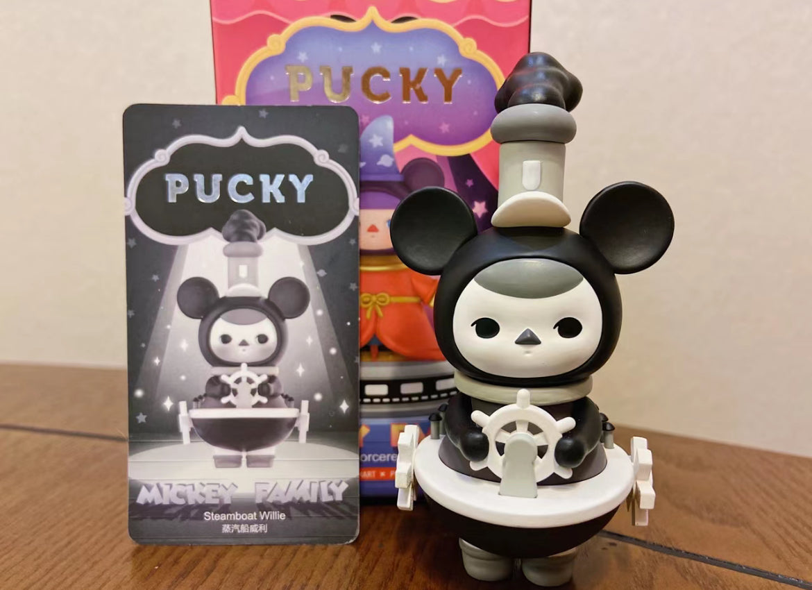 POPM Pucky Mickey Family Series Blind Box Doll for ages 15+