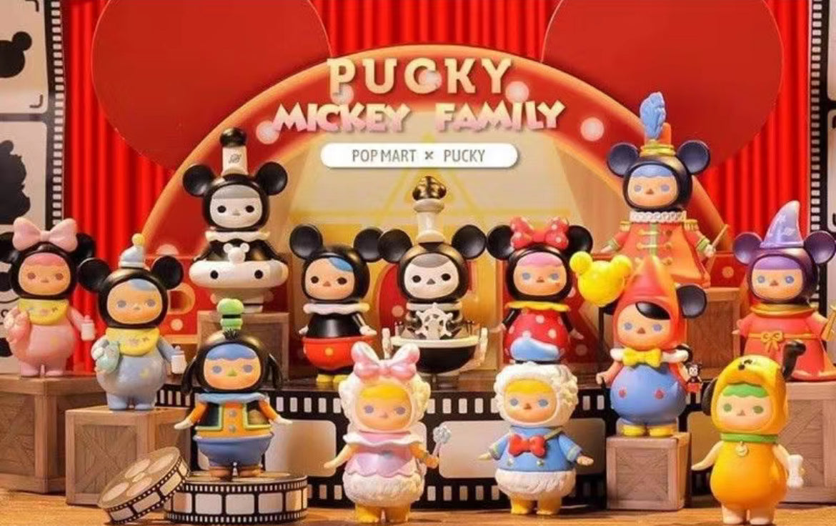 POPM Pucky Mickey Family Series Blind Box Doll for ages 15+