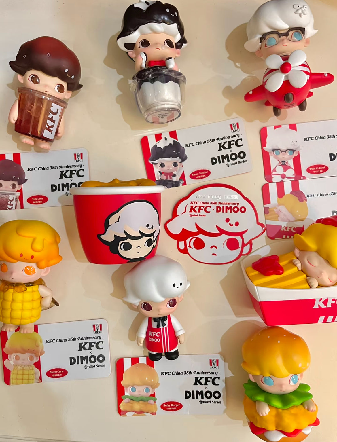 POP MART Dimoo & KFC Series Blind Box Doll for ages 15+