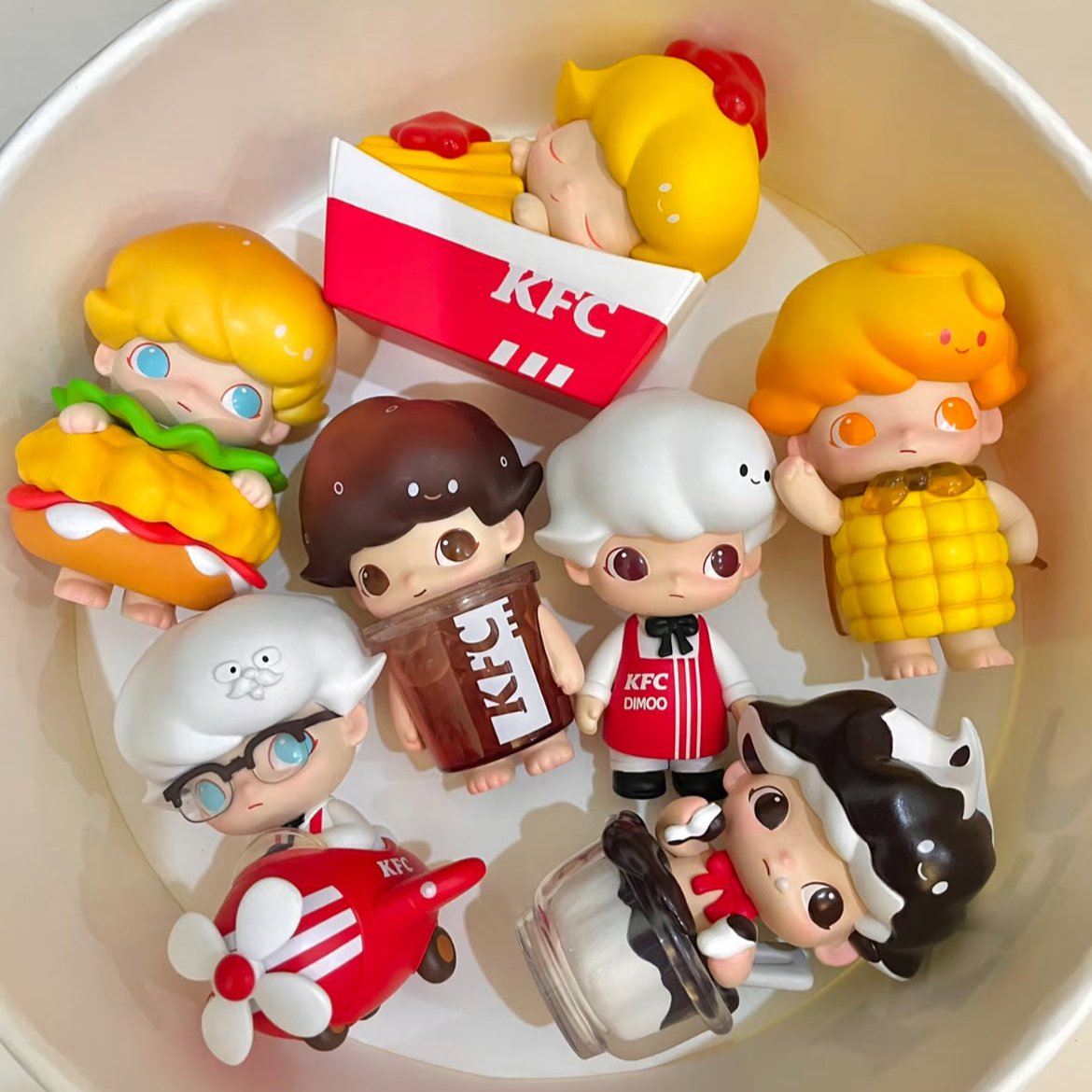 POP MART Dimoo & KFC Series Blind Box Doll for ages 15+