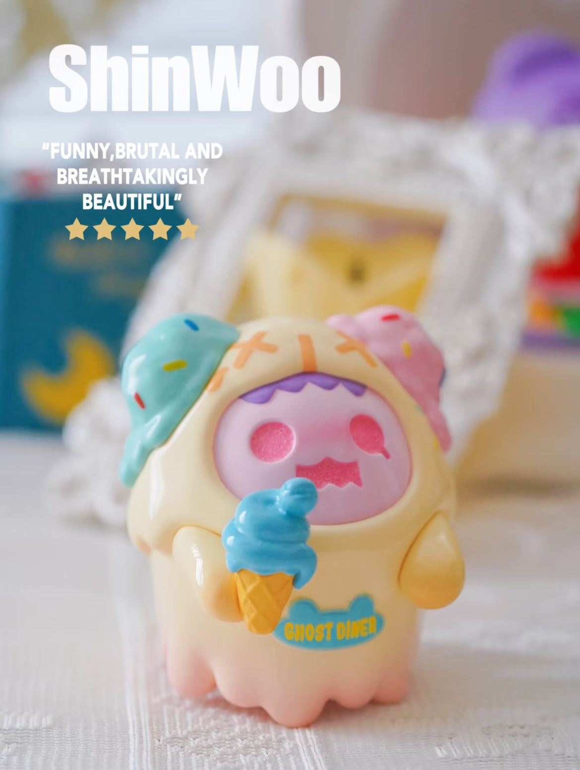 (New) F.UN Shinwoo Strange Ghost Dinner Series Blind Box Doll for ages 15+