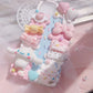 (preorder) DIY Cream Gel Doll Phone Case