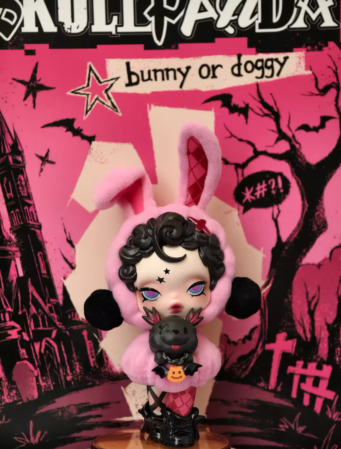 (Limited 1314pcs) Skull Panda Halloween Bunny Or Doggy Special Edition