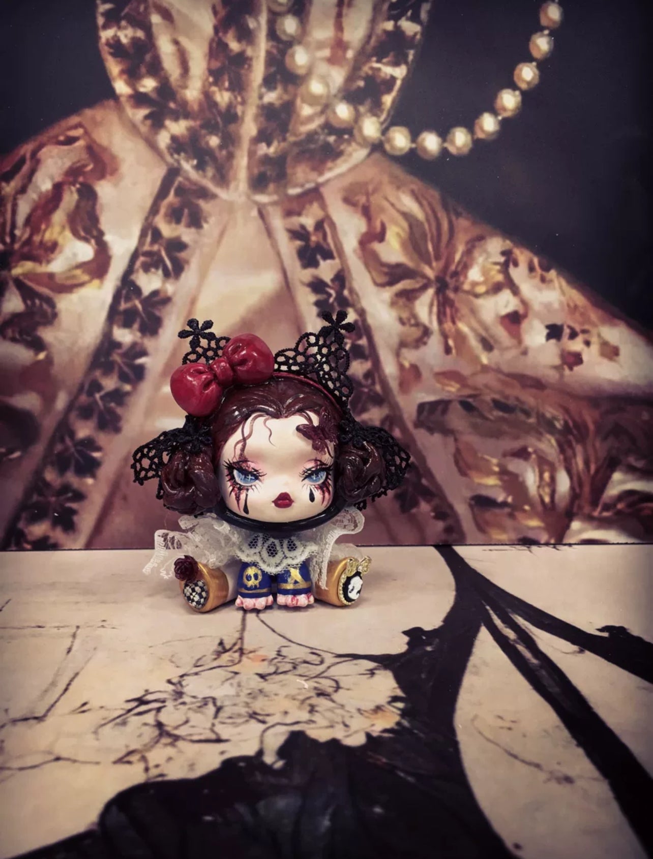 SP Blackening Snow White Princess Redesign Doll