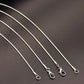 (No.15 925 Sterling Silver) Chain & Clasp Collection Universal Chain Beading Chain