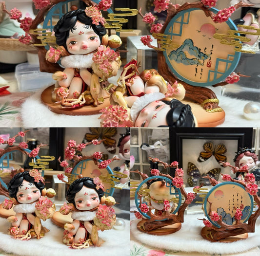 (preorder) Skull Panda The Splendor of the Tang Dynastye Handcraft Redesign Doll Designer Piece