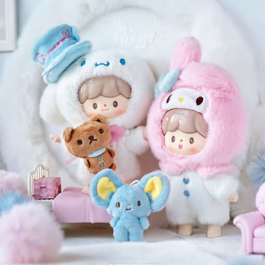ZZOTOM X Sanrio Love-leagure Buddies Series Plushie Blind Box Doll for age 15+