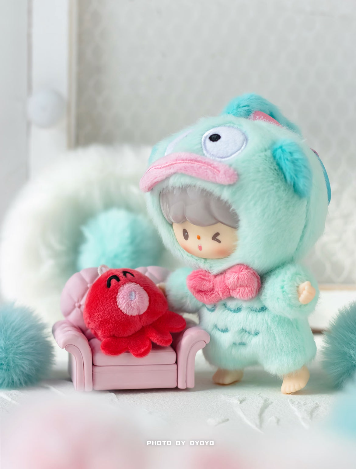 ZZOTOM X Sanrio Love-leagure Buddies Series Plushie Blind Box Doll for age 15+