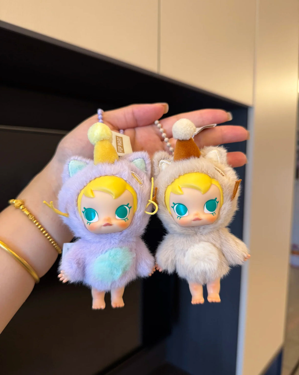 POPM Molly Baby Molly Pocket Friends Plush Pendant Blind Box For Age 15+