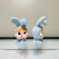 (Exclusive) LABUBU & Crybaby DIY Flocked MINI Doll 4cm