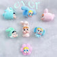 (Exclusive) LABUBU & Crybaby DIY Flocked MINI Doll 4cm
