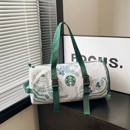 STARBUCKS travel world gym bag tote bag gift bag