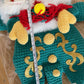 Handmade Chinese Dragon Knitted Bag For Kids