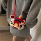 Handmade Chinese Dragon Knitted Bag For Kids