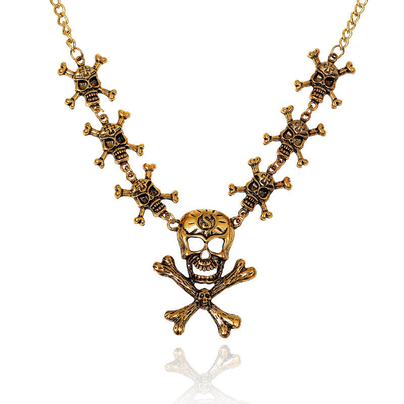 Halloween Skull Necklace