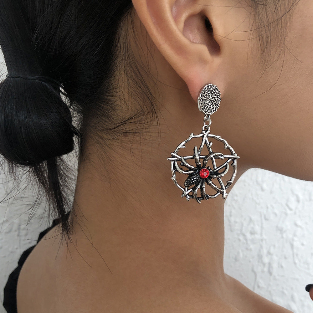 Halloween Spider Earrings