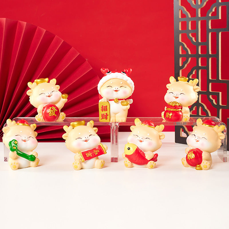 Dragon Year Golden Festive Dragon Series Dolls For Age 15+