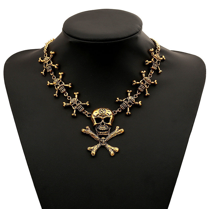 Halloween Skull Necklace