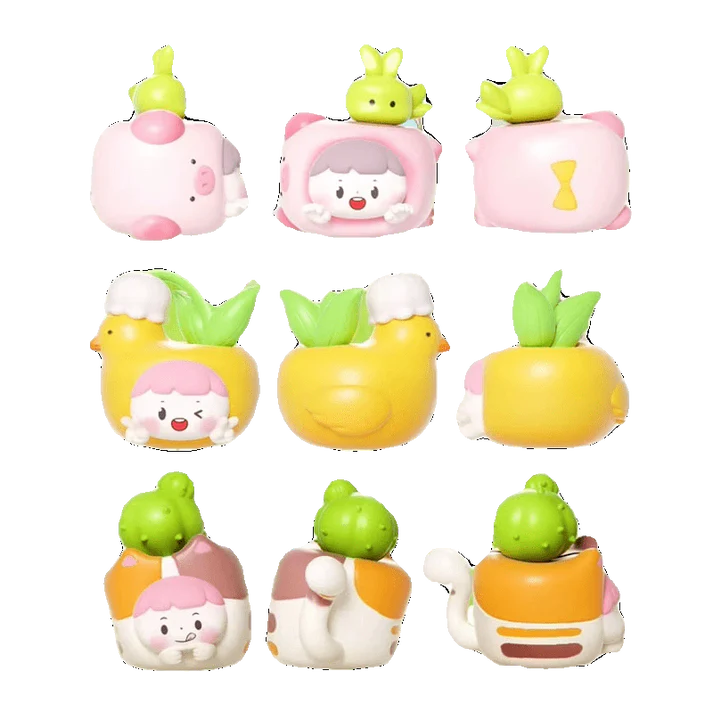 Naughty Baby Little Garden Cute Beans Series Blind Box For Age 15+