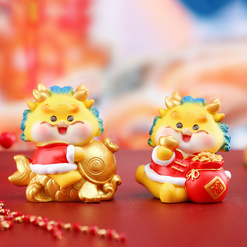 Dragon Year Golden Lucky Dragon Series Dolls For Age 15+