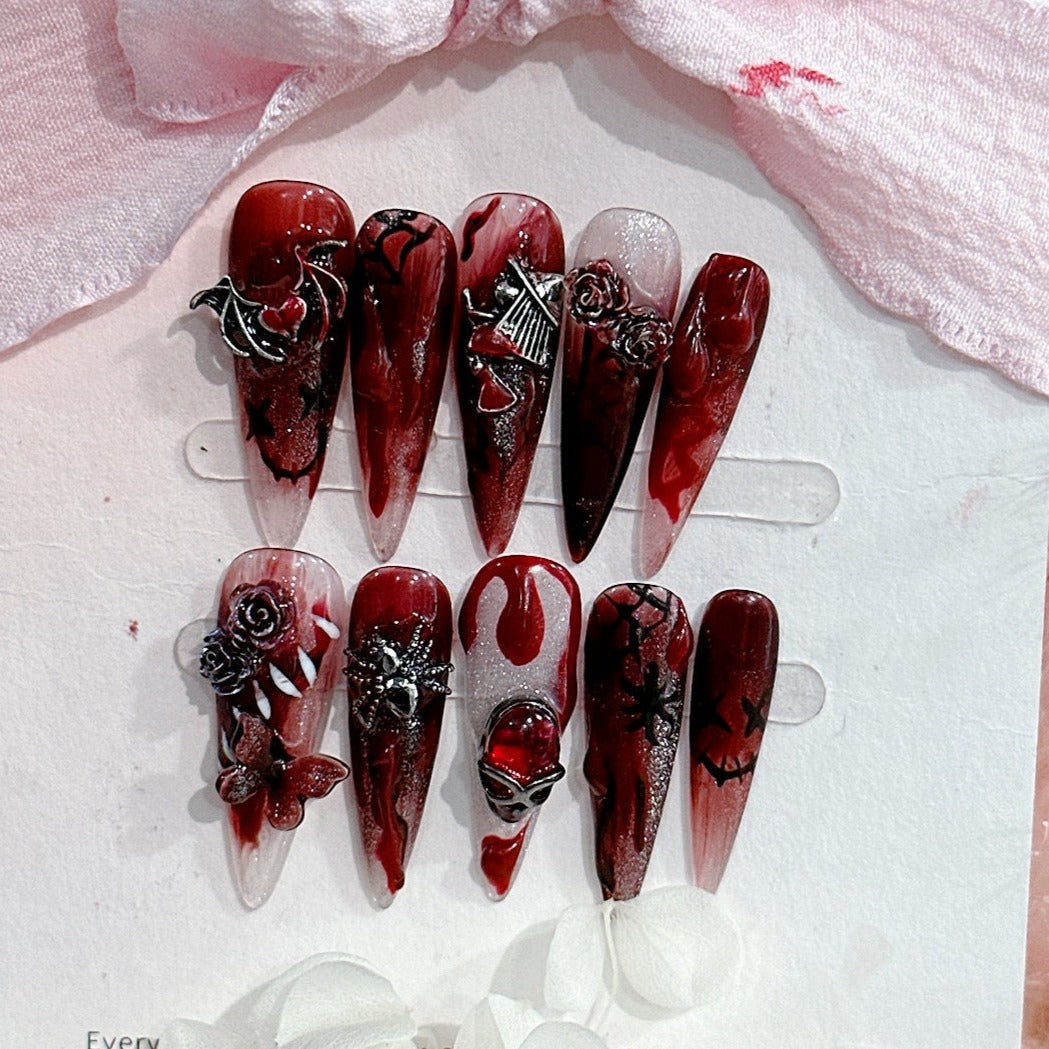 Halloween Wearable Nail Art