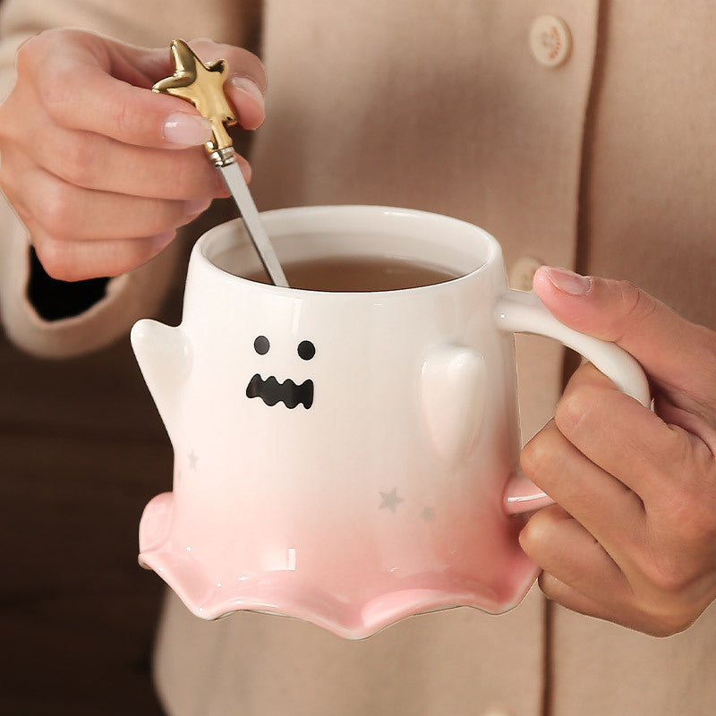 Halloween Ghost Ceramic Mug