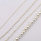 (No.5 Shell Beads)Natural ocean shell pearl beads for jewellery making