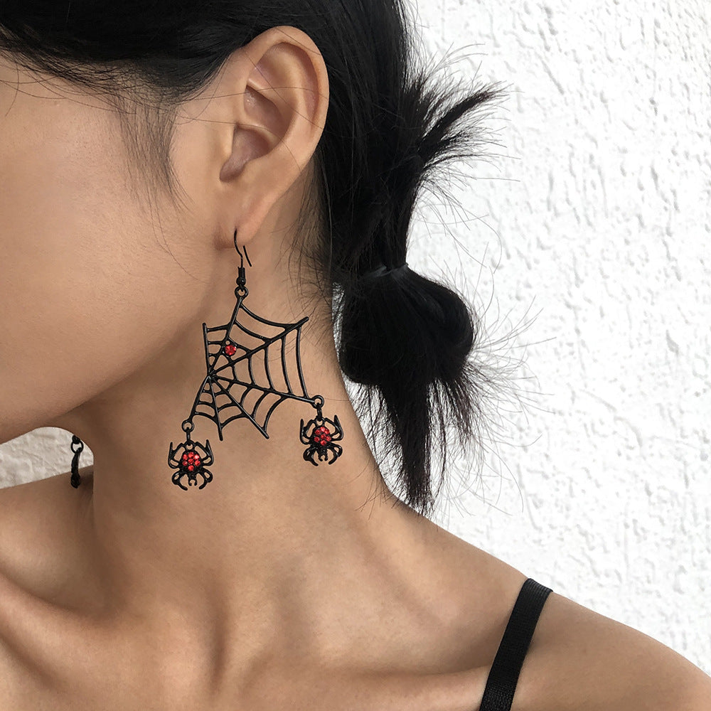 Halloween Spider Earrings