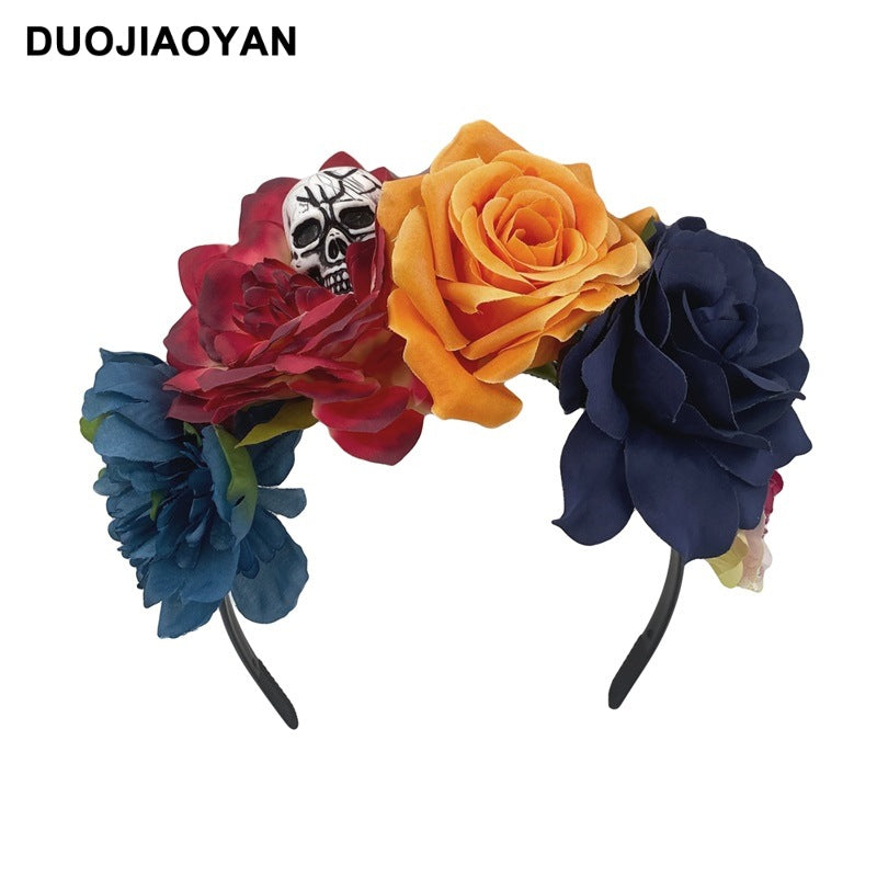 Halloween Flower Hair Bands