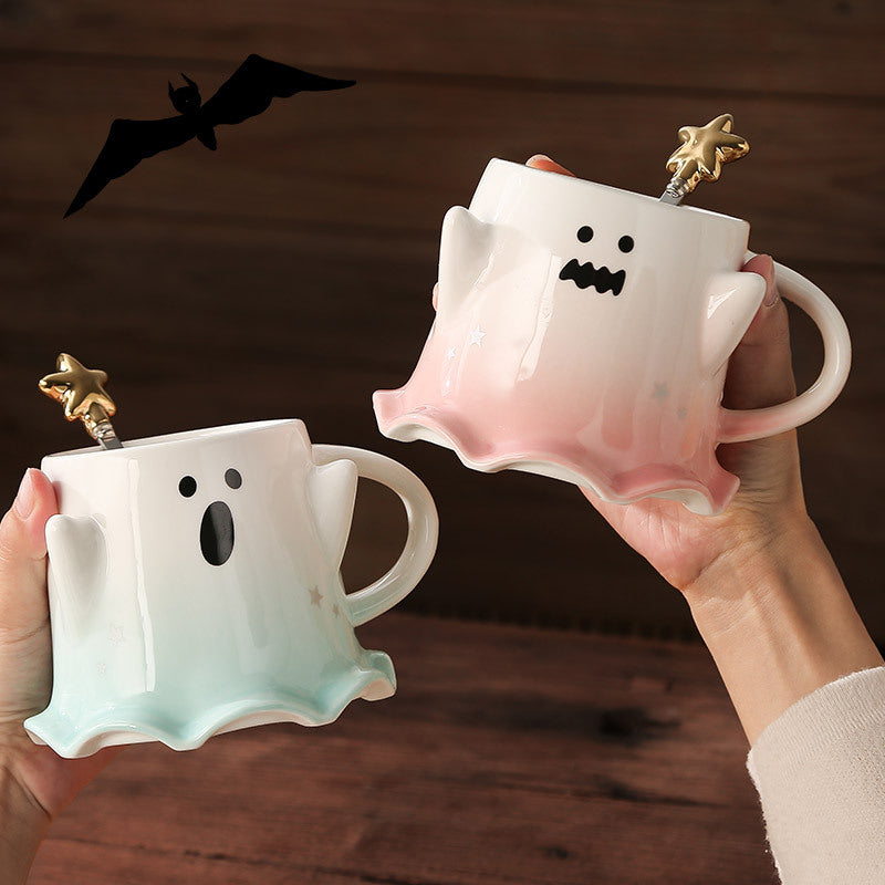 Halloween Ghost Ceramic Mug