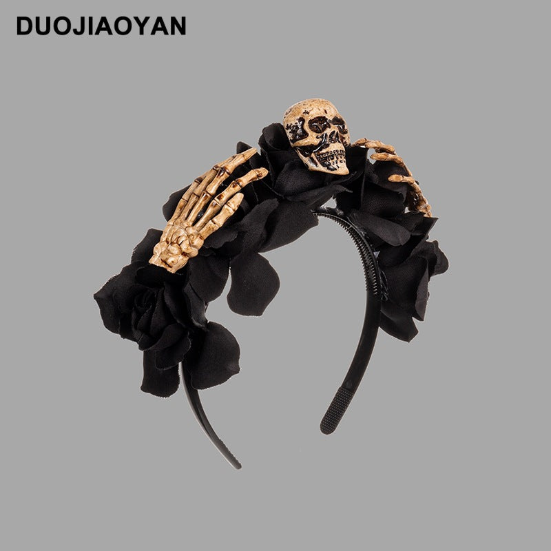 Halloween Skeleton Hand Headband