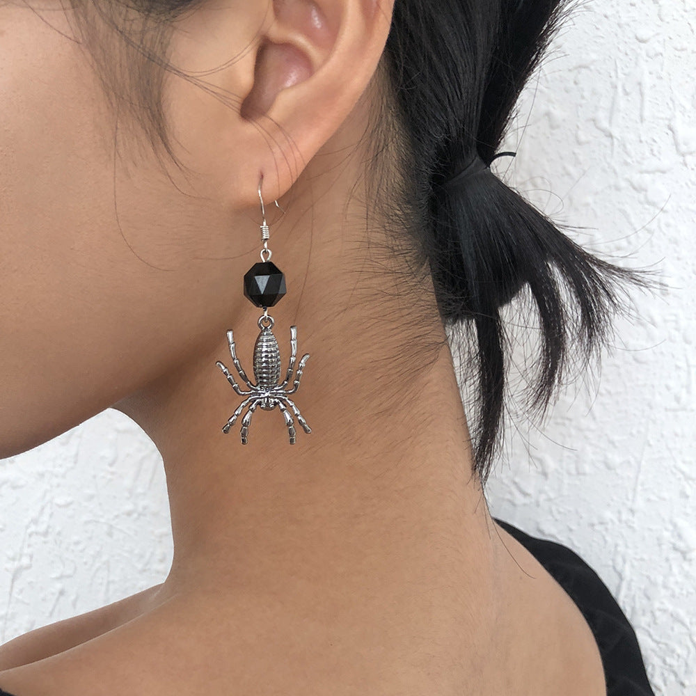 Halloween Spider Earrings