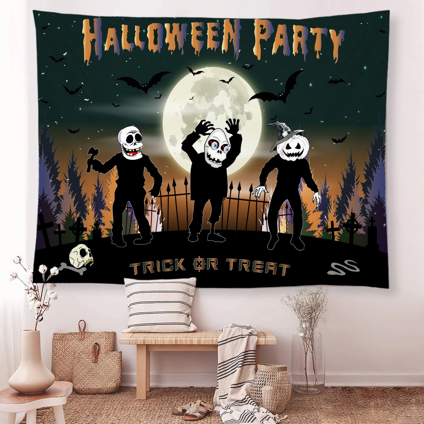 Halloween Wallcovering