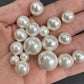 (No.5 Shell Beads)Natural ocean shell pearl beads for jewellery making