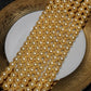 (No.5 Shell Beads)Natural ocean shell pearl beads for jewellery making