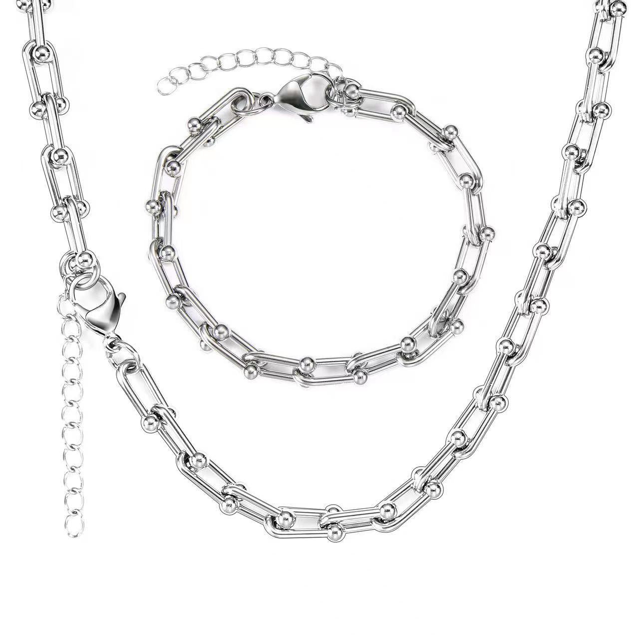 (No.7 Chain) Universal Chain Collection Adjustable Bracelet And Necklace Beading Chain