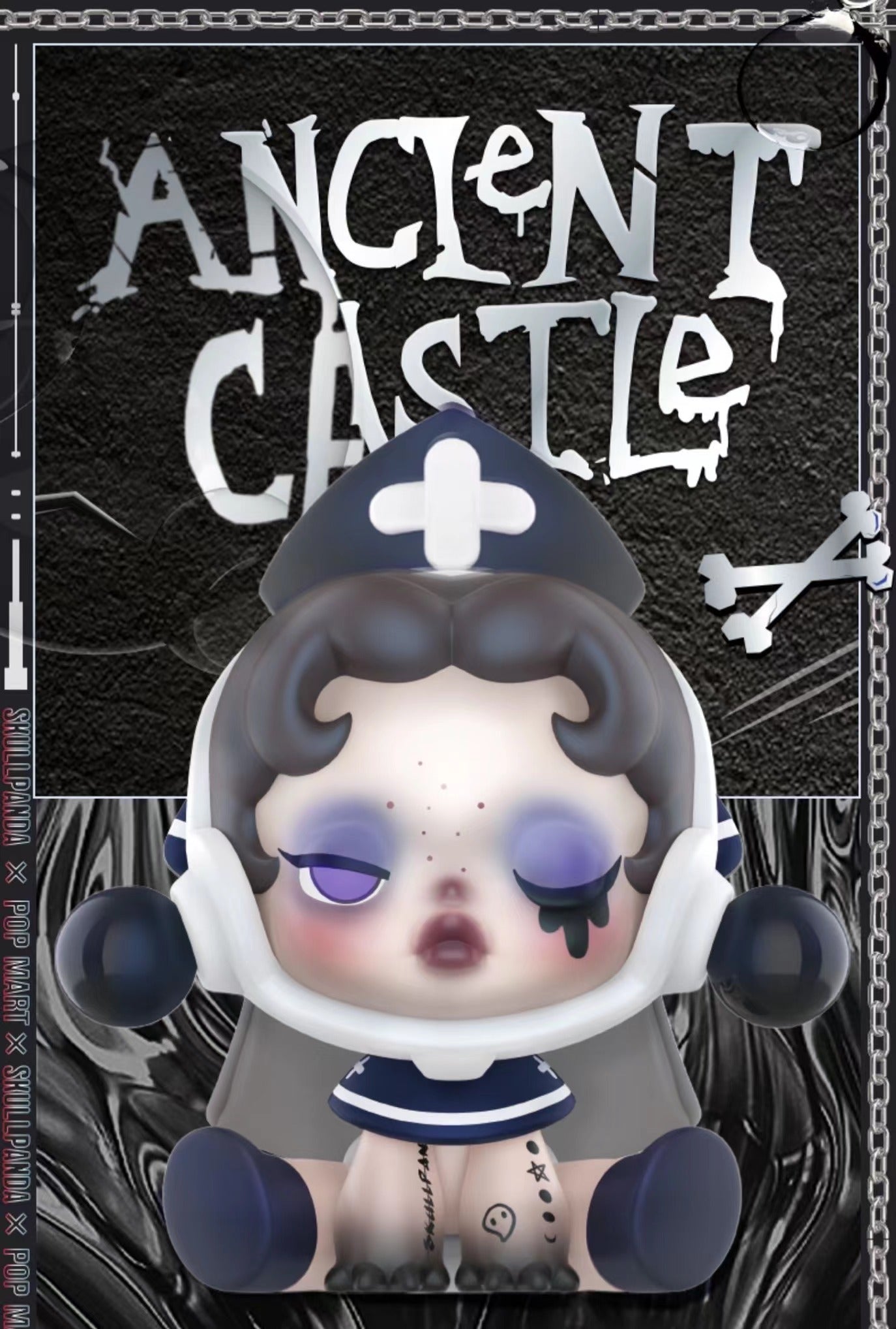 POP MART Skull Panda Vol.1 Ancient Castle Blind Box Doll for age 15+