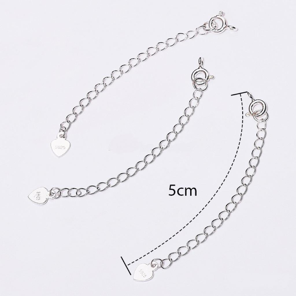 (No.15 925 Sterling Silver) Chain & Clasp Collection Universal Chain Beading Chain