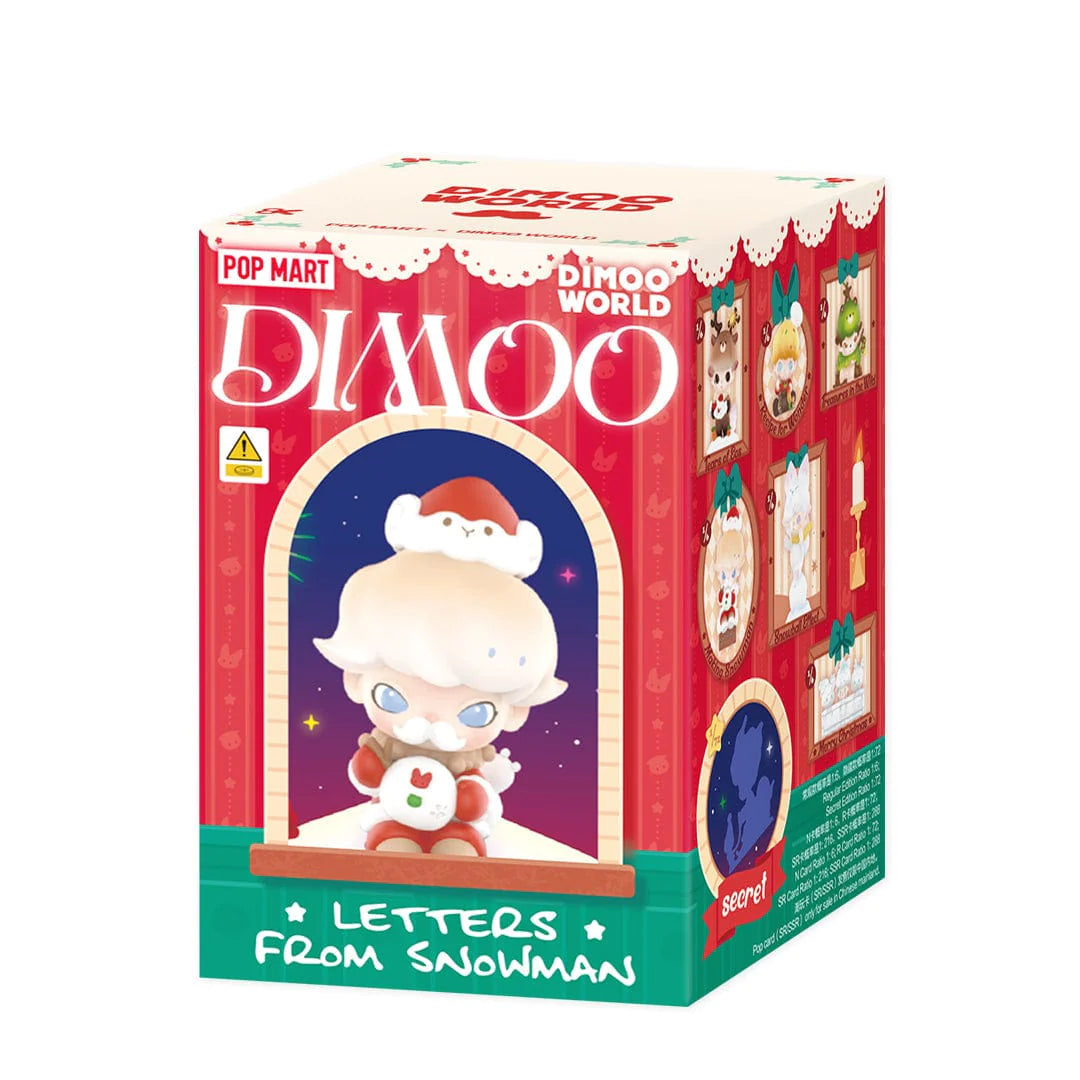 Dimoo Letters From Snowman Series Blind Box For Age 15+