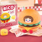 【F.UN】Rico Cheeseburger Plush Mega Doll