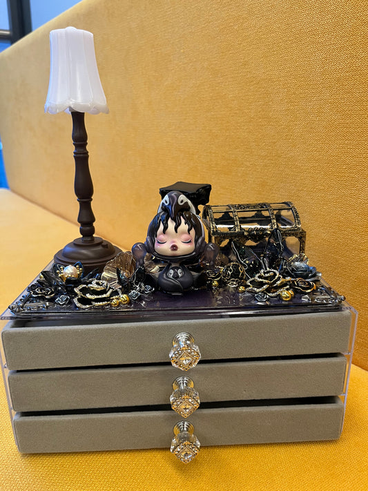 Handmade Jewelry Box and baggie