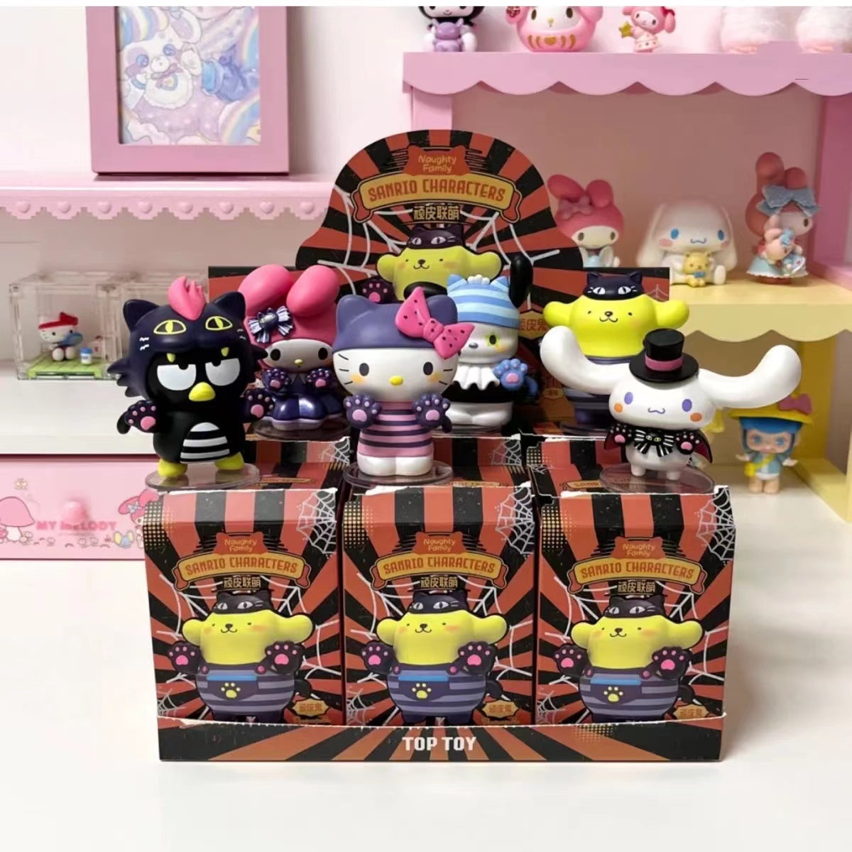 Sanrio toptoy Naughty Family Series Blind Box Doll for ages 15+