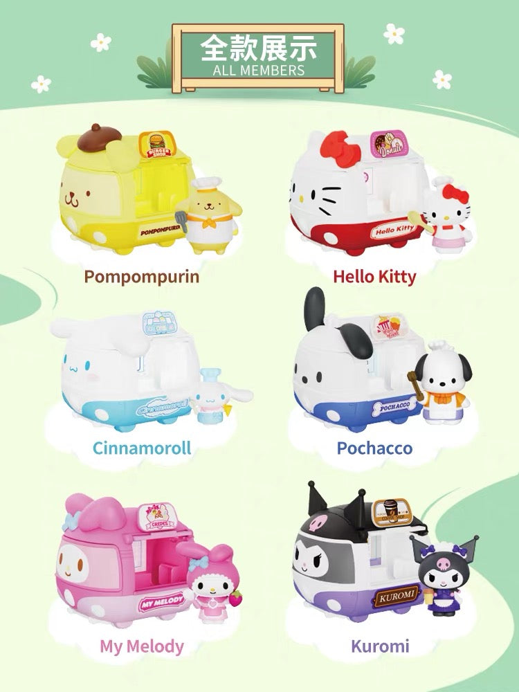 Sanrio Characters Foodtruck Series Blind Box Doll for ages 15+